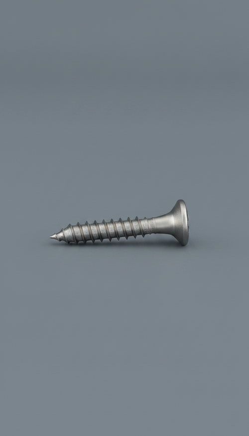 Alternate angle view of Stainless Steel Wood Screw