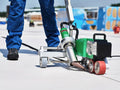 Automatic Hot-Air Welding Machine — Track-Mounted Roof Welder