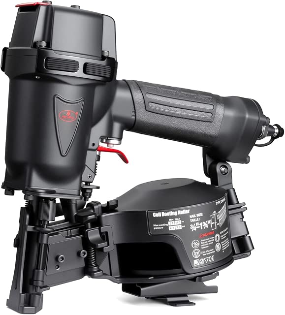 Coil Roofing Nailer 15-Degree — Pneumatic