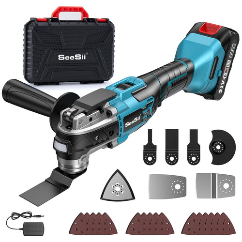 Cordless Oscillating Multi-Tool Kit — Roofing Blade Set