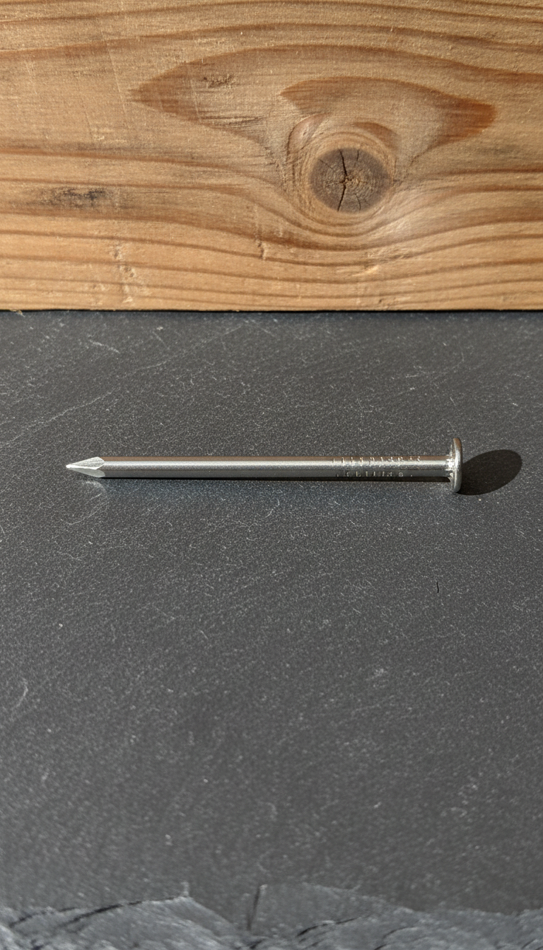 Stainless Steel Finishing Nail in a new setting