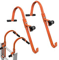 Roof Ladder Hooks — Pair, with Wheels