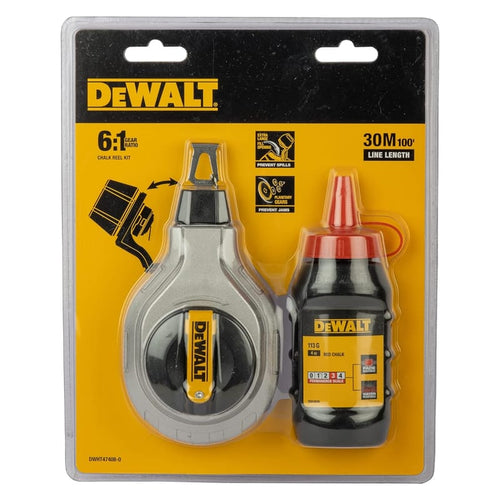 Chalk Reel Kit 100ft with Blue Chalk