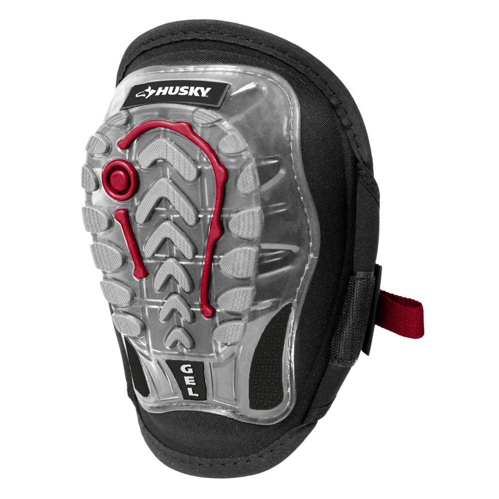 Gel Knee Pads — Hard Cap, No-Slip Straps
