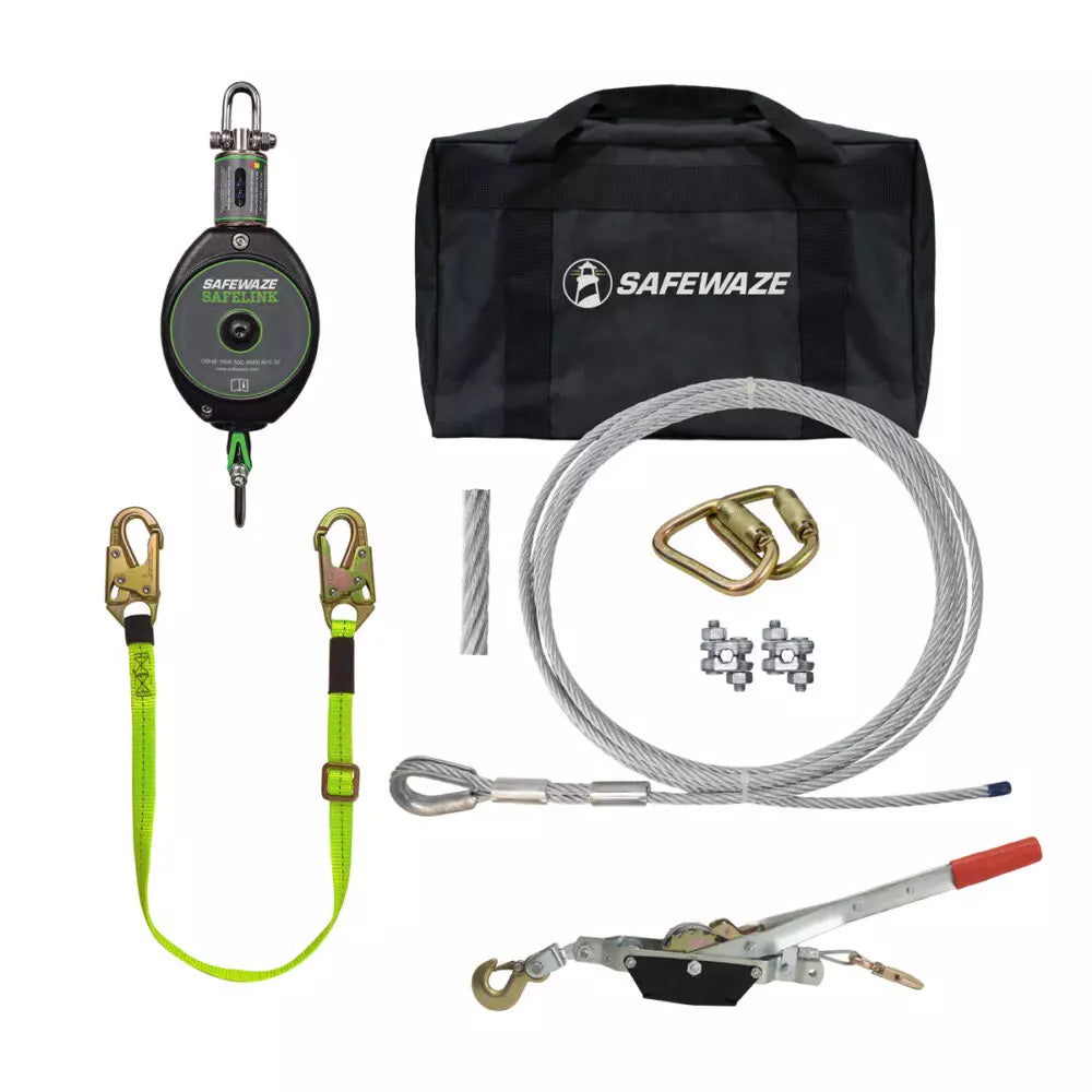 Horizontal Lifeline Kit — 60ft, Two-Person
