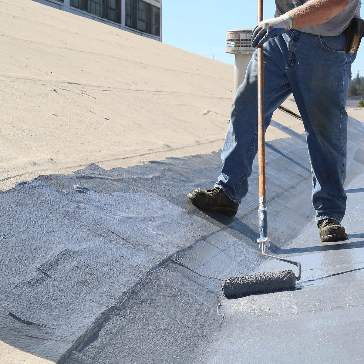 Pitch Pan Sealer Kit — Pourable Filler & Sleeve